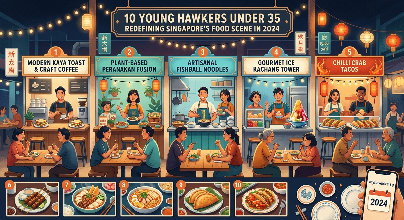 10 Young Hawkers Under 35 Redefining Singapore's Food Scene in 2026 - Illustration 1