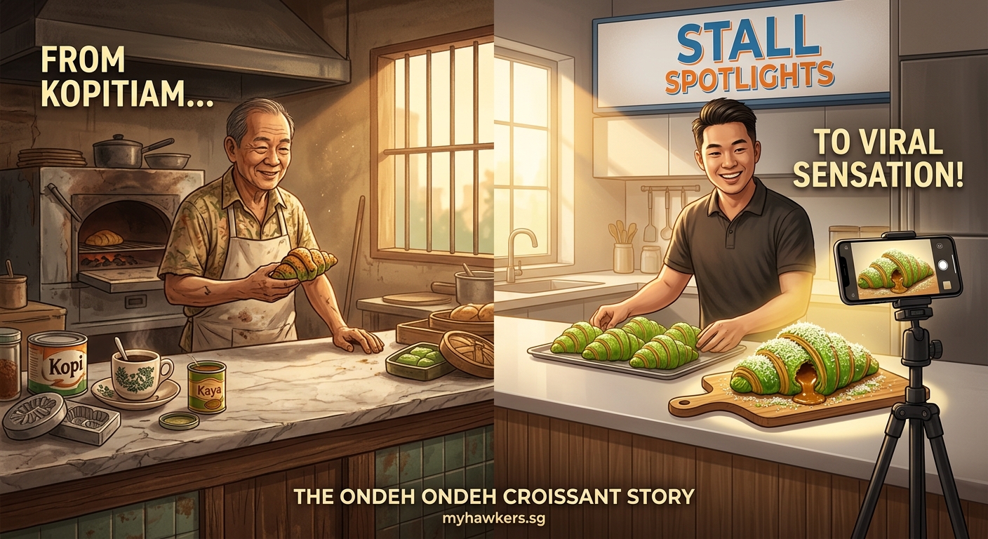 From Kopitiam to Viral Sensation: The Ondeh Ondeh Croissant Story - Illustration 2