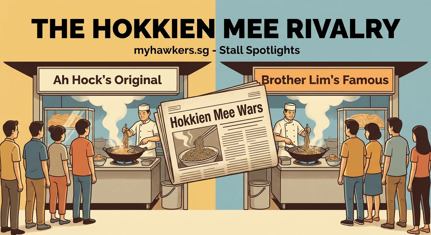 The Hokkien Mee Rivalry That's Divided Singaporeans for Decades - Illustration 1