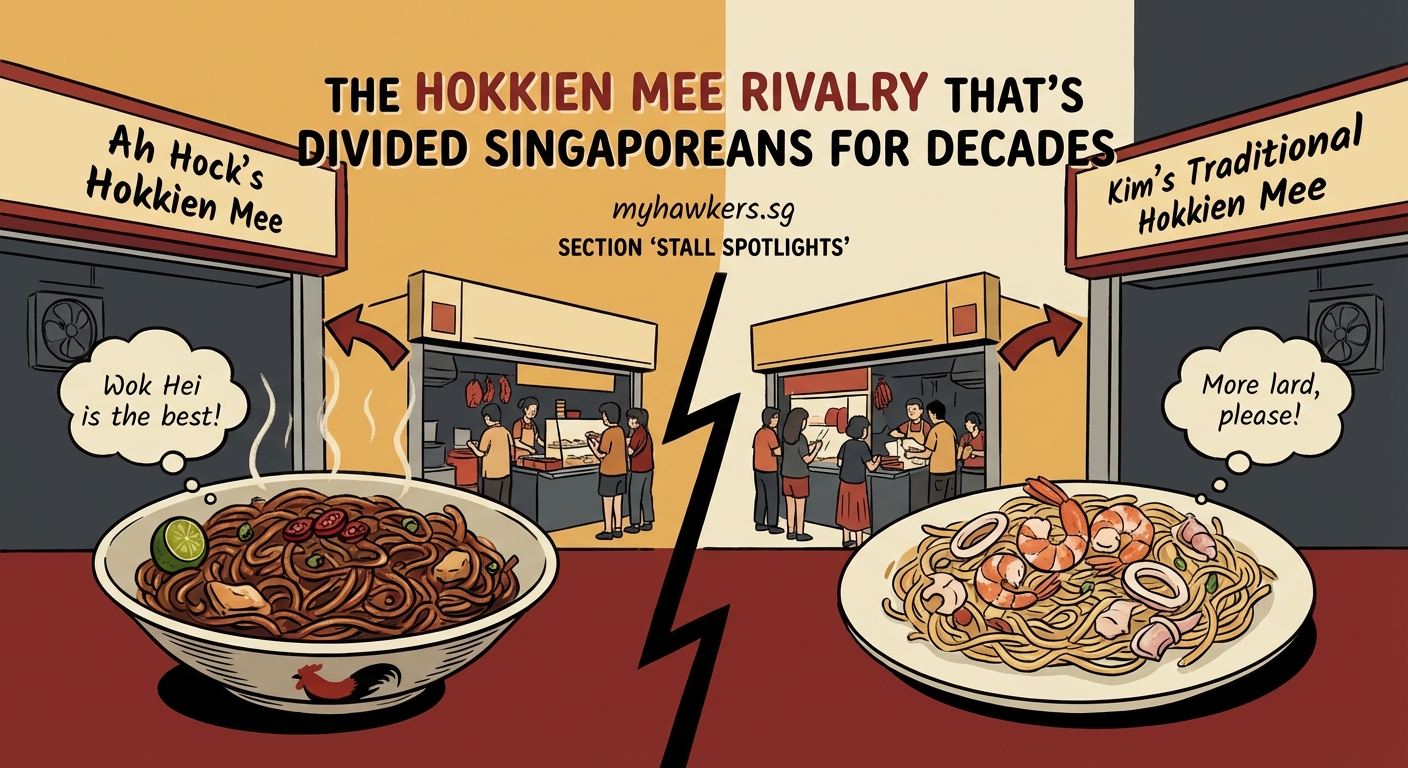 The Hokkien Mee Rivalry That's Divided Singaporeans for Decades - Illustration 2
