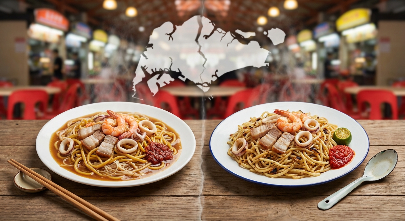 The Hokkien Mee Rivalry That’s Divided Singaporeans for Decades