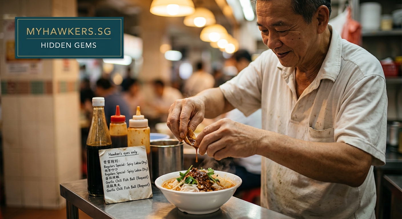 Secret Menu Items at Singapore Hawker Stalls That Regulars Order - Illustration 1