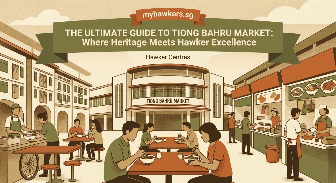 The Ultimate Guide to Tiong Bahru Market: Where Heritage Meets Hawker Excellence - Illustration 1