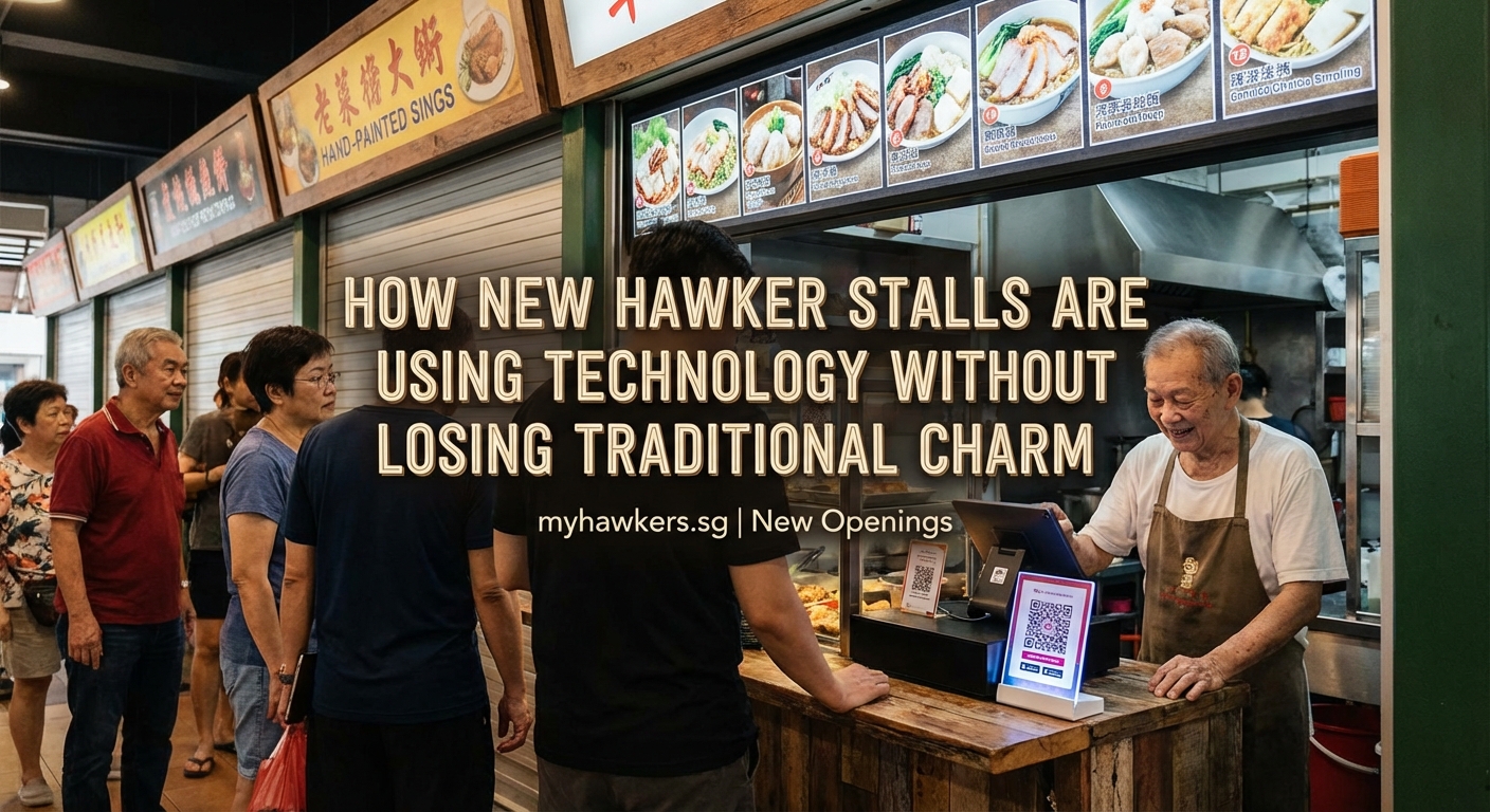 How New Hawker Stalls Are Using Technology Without Losing Traditional Charm - Illustration 1