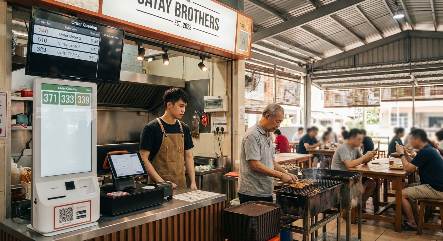 How New Hawker Stalls Are Using Technology Without Losing Traditional Charm - Illustration 2