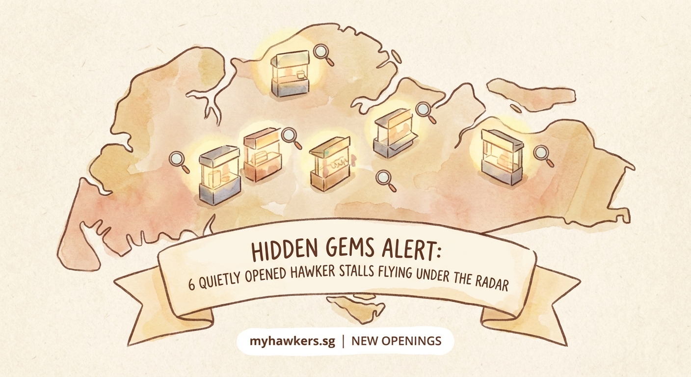 Hidden Gems Alert: 6 Quietly Opened Hawker Stalls Flying Under the Radar - Illustration 1