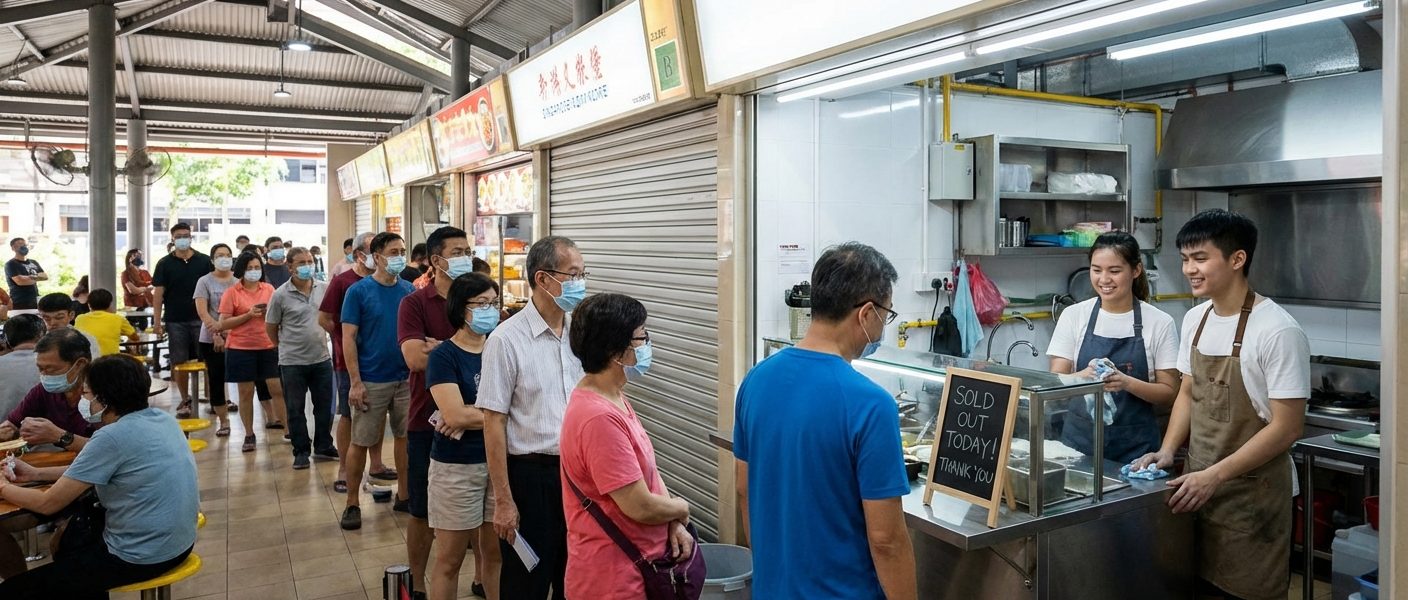 First Month Success Stories: New Hawker Stalls That Sold Out Daily Since Opening