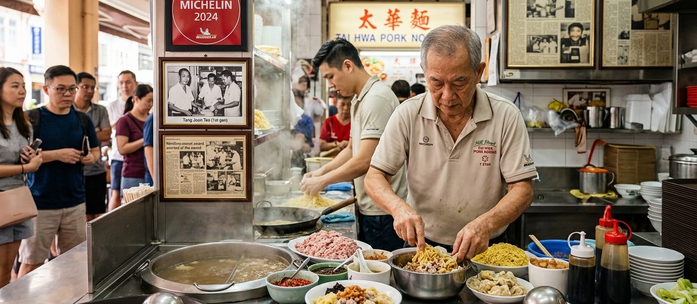 Five Generations of Bak Chor Mee: Inside Tai Hwa Pork Noodle's Michelin Success