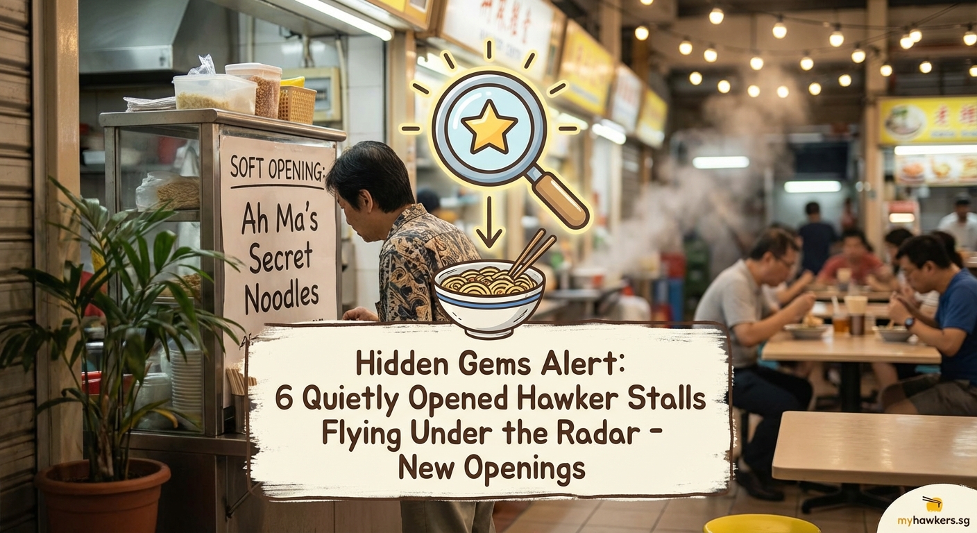 Hidden Gems Alert: 6 Quietly Opened Hawker Stalls Flying Under the Radar — 2