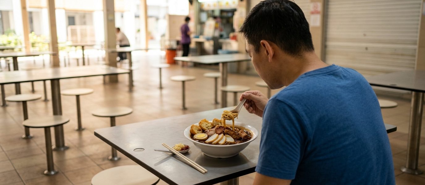 How I Found Singapore's Best Lor Mee in a Near-Empty Hawker Centre