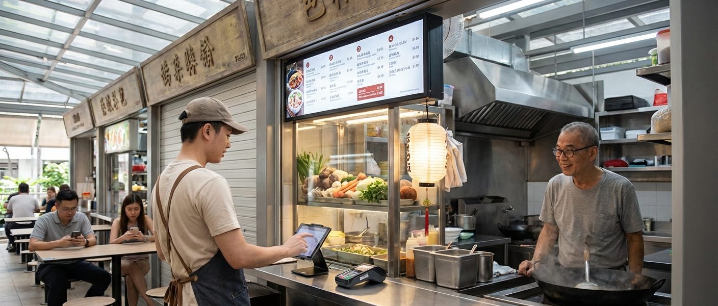 How New Hawker Stalls Are Using Technology Without Losing Traditional Charm
