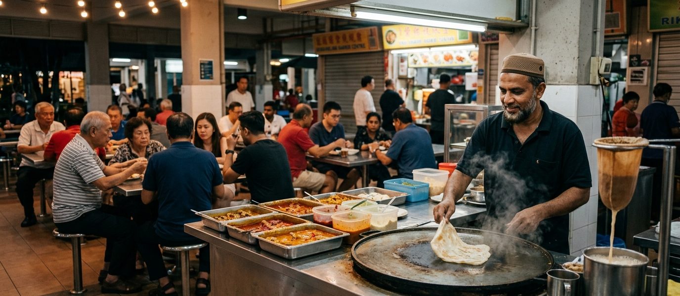 How Singapore's Indian Muslim Community Built the Mamak Stall Legacy