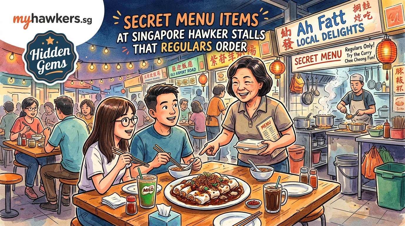 Secret Menu Items at Singapore Hawker Stalls That Regulars Order — 2