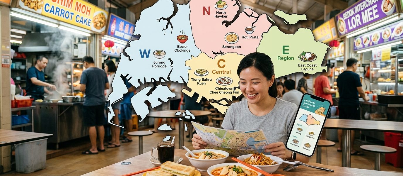 The Complete Breakfast Hunter's Map: Best Morning Hawker Centres by Region