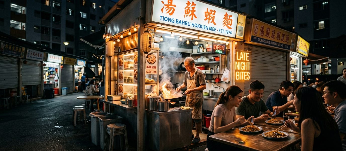 The Hawker Stalls That Open at Odd Hours and Serve Incredible Food