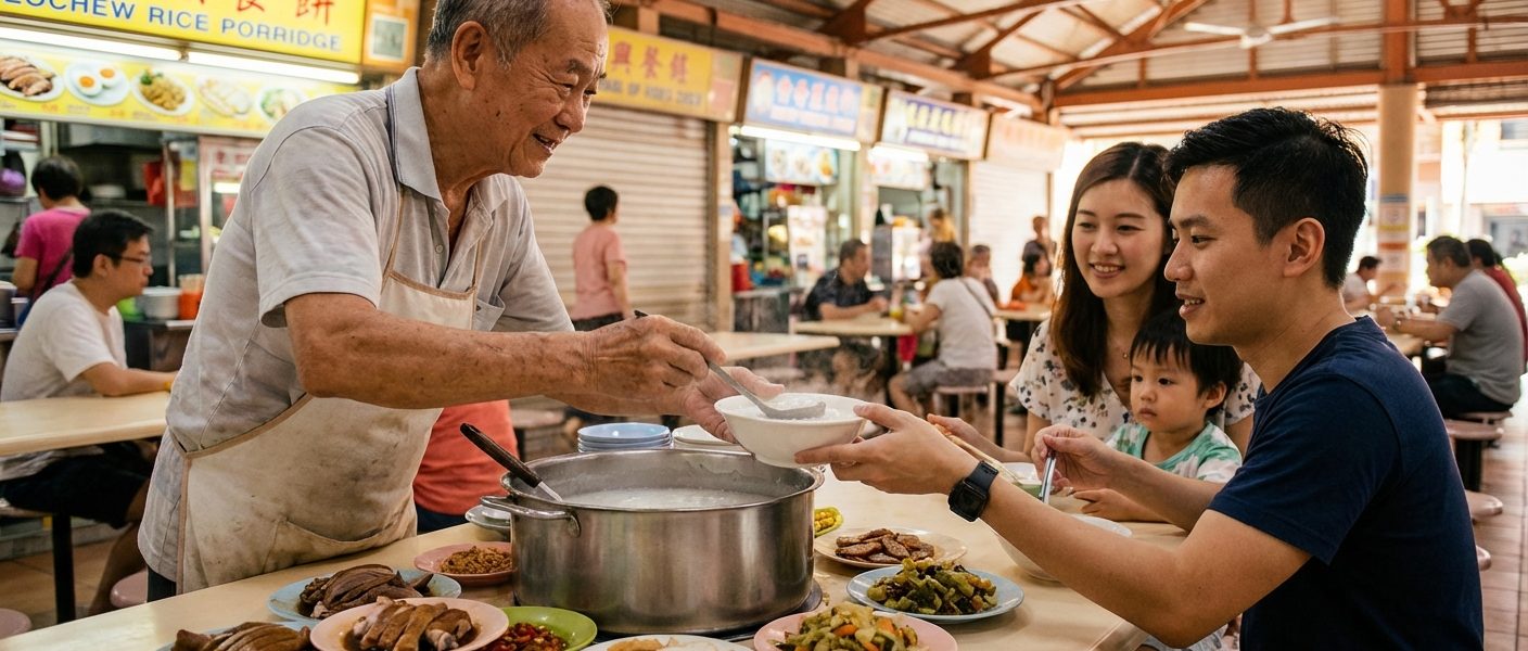 The Teochew Porridge Sellers Who Shaped Singapore's Breakfast Culture