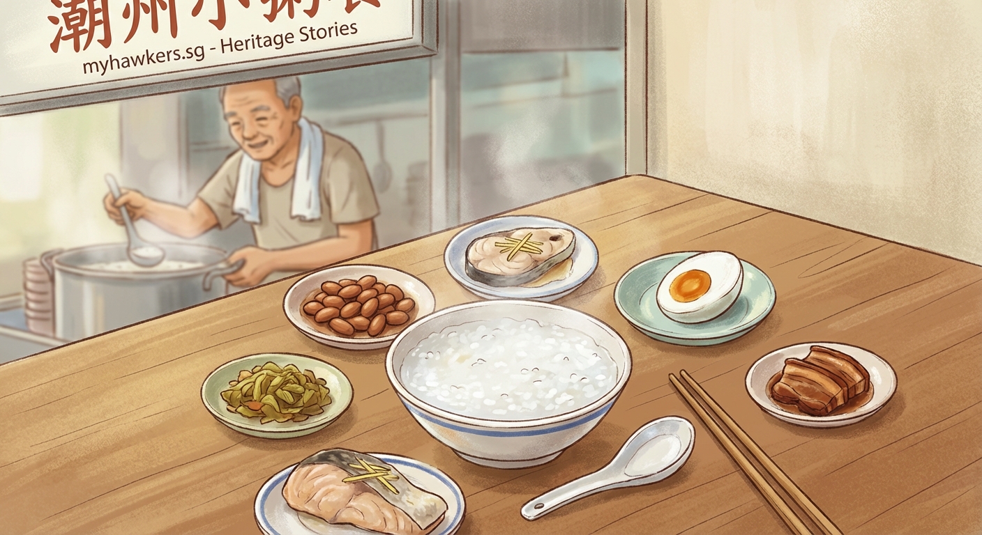 The Teochew Porridge Sellers Who Shaped Singapore's Breakfast Culture — 1
