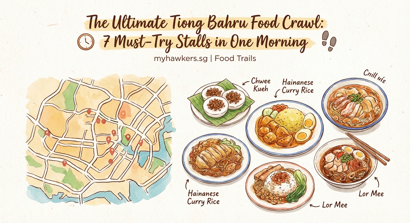 The Ultimate Tiong Bahru Food Crawl: 7 Must-Try Stalls in One Morning — 1
