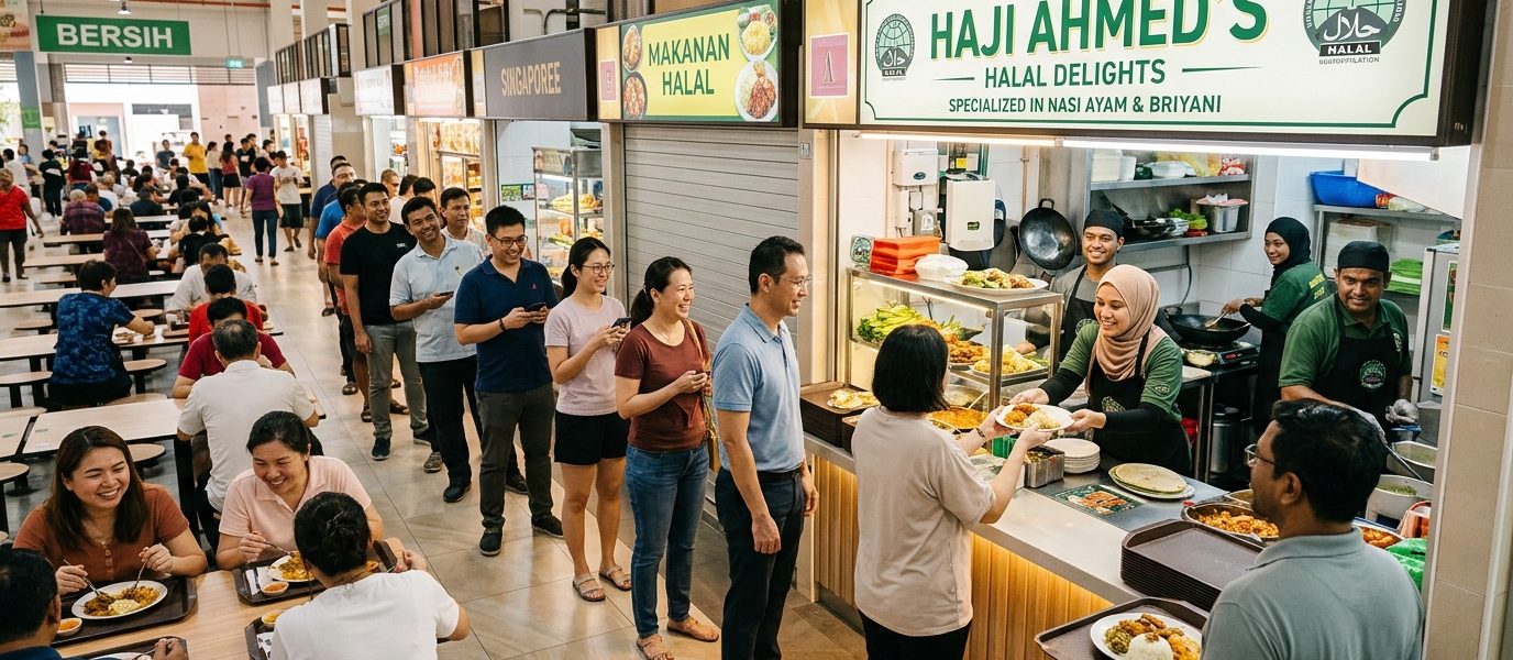 Where to Find Singapore's Newest Halal Hawker Stalls Worth Queuing For