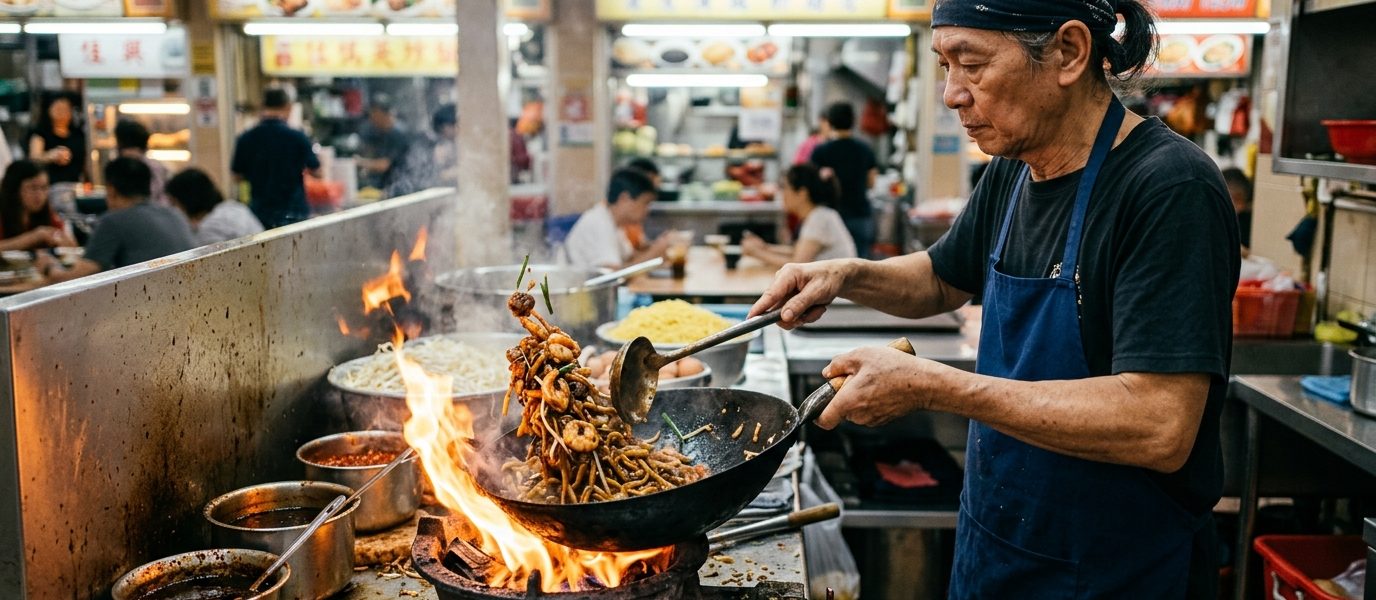 Why Char Kway Teow Tastes Better at Certain Stalls: A Hawker's Secret Revealed
