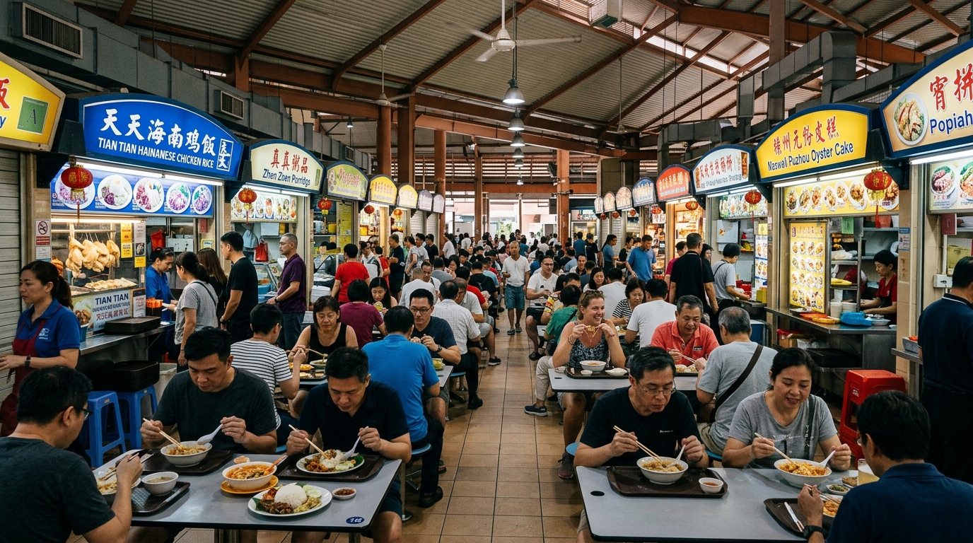 Why Maxwell Food Centre Remains the Top Tourist Hawker Destination in 2026 - Illustration 2