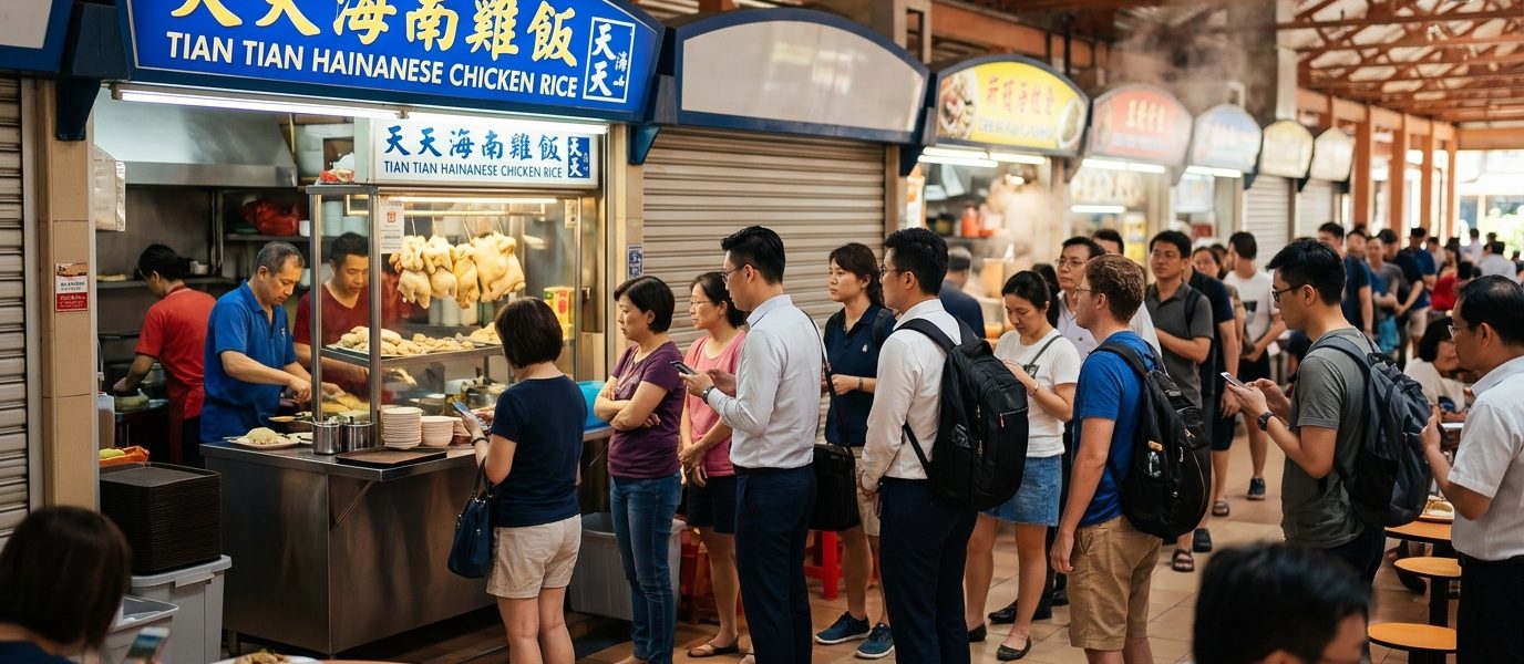Why Tian Tian Hainanese Chicken Rice Still Has Queues After 30 Years