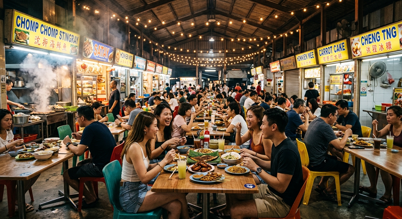 What Makes Chomp Chomp Food Centre Worth the Late-Night Pilgrimage? - Illustration 1