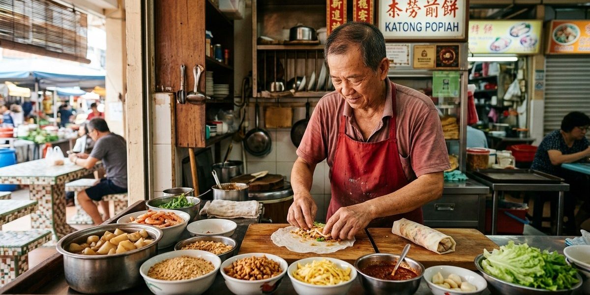 The Last Traditional Popiah Stall in Katong That Locals Guard Jealously