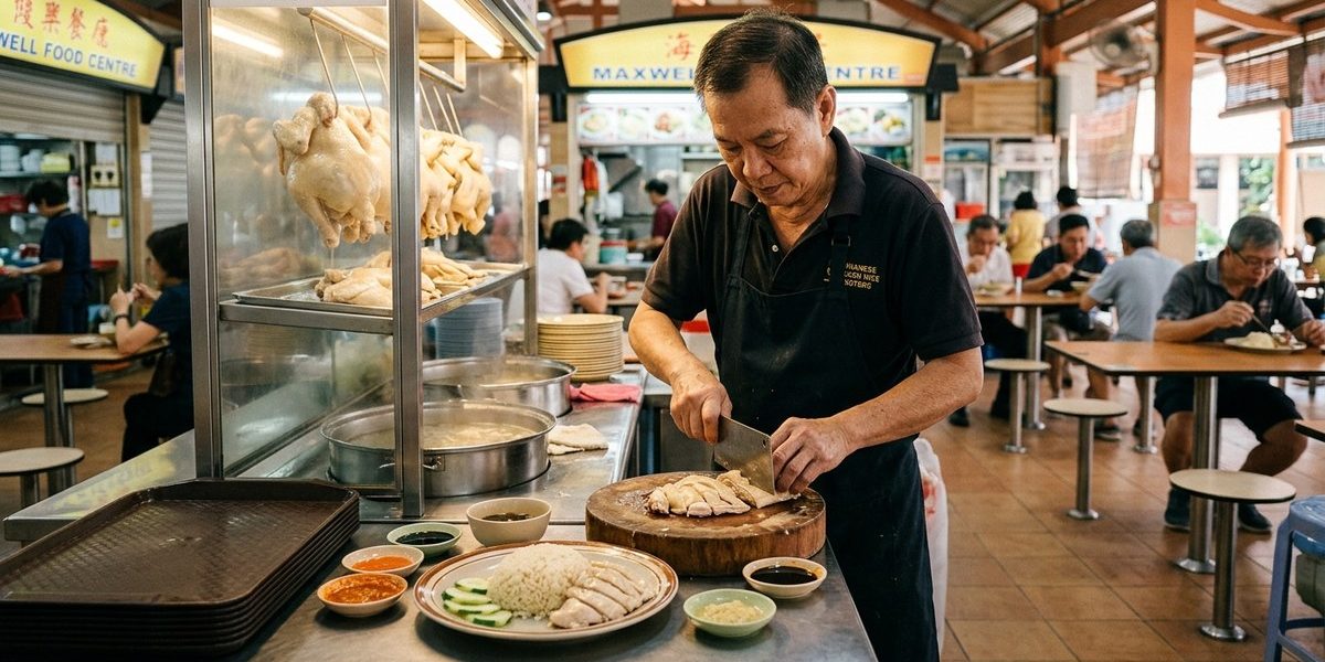 Discover the Heritage of Singapore’s Hainanese Chicken Rice Masters