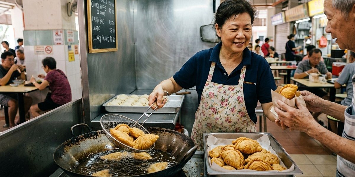 At This Tiong Bahru Stall, the Curry Puffs Are Still Fried in Lard – And Regulars Say It’s the Best in Singapore