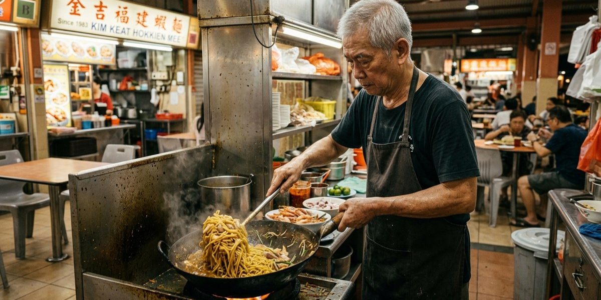 This Toa Payoh Stall Has Been Serving a Secret Hokkien Mee Recipe for 40 Years — and It's Not on Any Food Blog