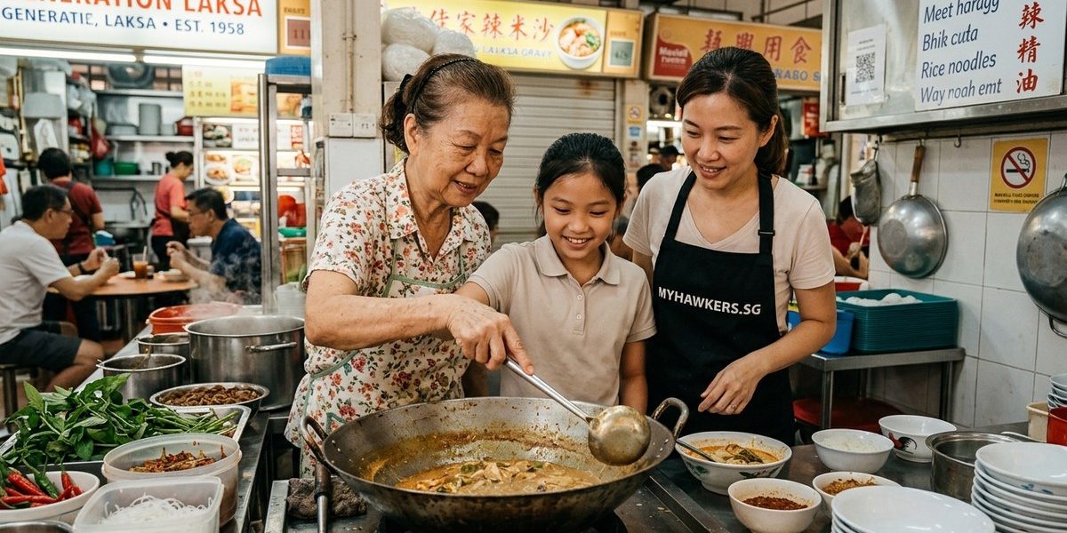 Uncovering Singapore's Heritage Hawker Recipes Passed Down Through Generations