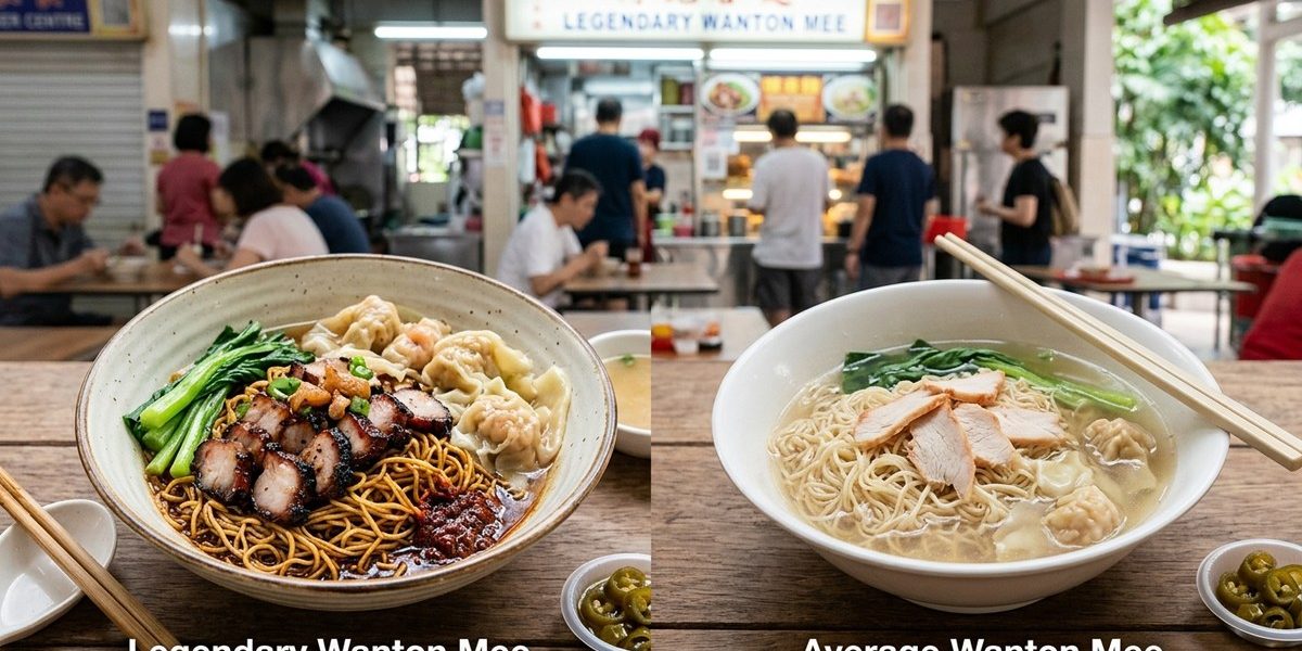 What Separates a Legendary Wanton Mee from an Average One?