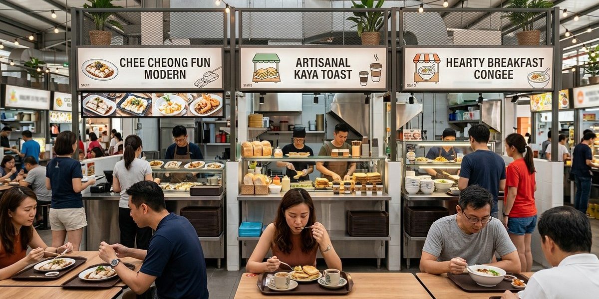 Why These 3 New Hawker Stalls Are Reinventing Singapore's Breakfast Culture