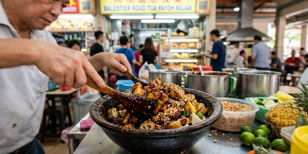 Why This Toa Payoh Rojak Stall's Shrimp Paste Has a Cult Following