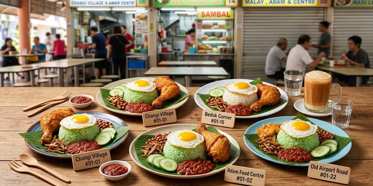 Which Hawker Centre Has the Best Nasi Lemak in Singapore? A Neighbourhood-by-Neighbourhood Taste Test